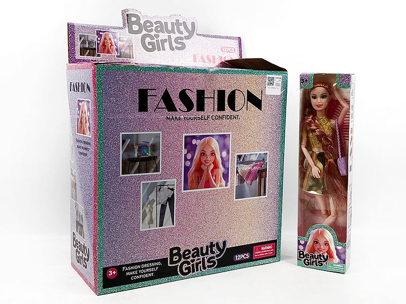 11inch Solid Body Doll(12in1) toys