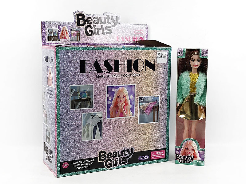 11inch Solid Body Doll(12in1) toys