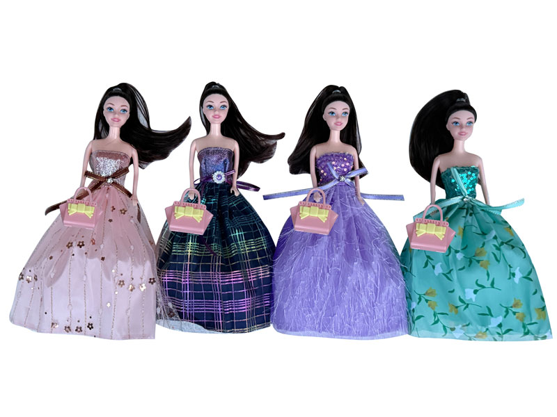 11.5inch Solid Body Doll Set(4S) toys