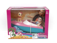 9inch Solid Body Doll & 5inch Solid Body Doll Set toys