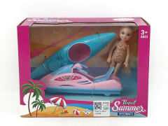 5inch Solid Body Doll Set toys