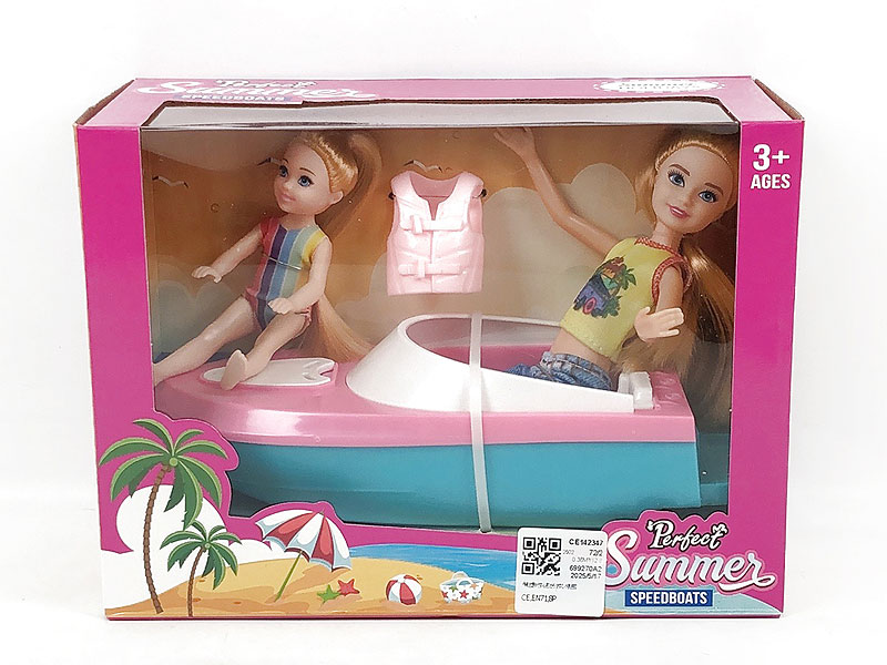 9inch Solid Body Doll & 5inch Solid Body Doll Set toys