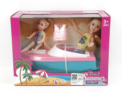 9inch Solid Body Doll & 5inch Solid Body Doll Set toys