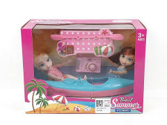 5inch Solid Body Doll Set(2in1) toys