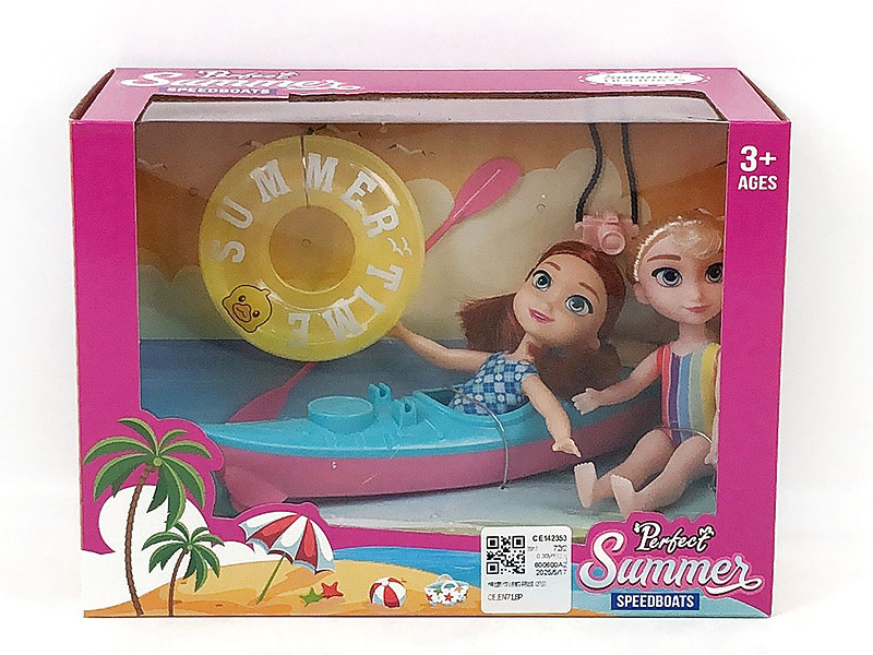 5inch Solid Body Doll Set(2in1) toys