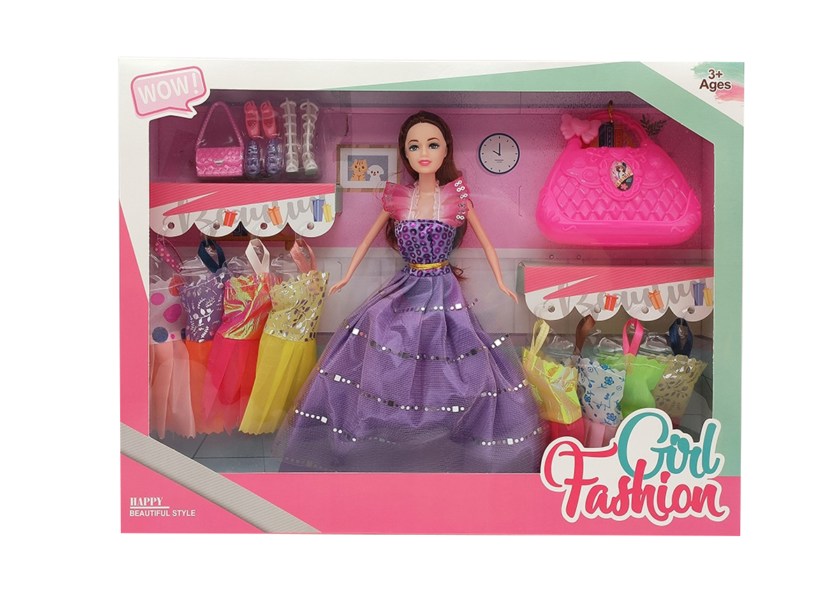 11.5inch Solid Body Doll Set toys