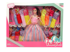 11.5inch Solid Body Doll Set toys