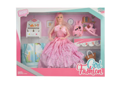 11.5inch Solid Body Doll Set toys