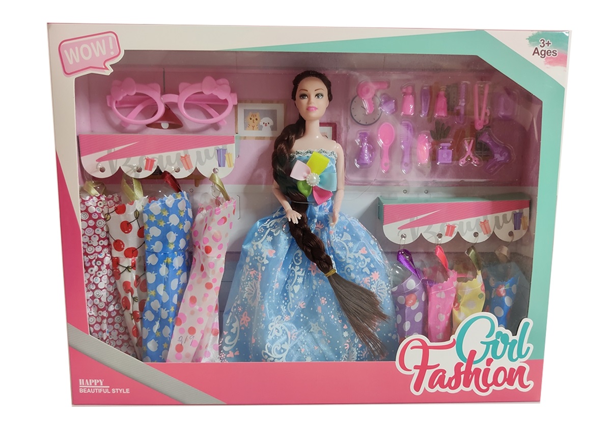 11.5inch Solid Body Doll Set toys