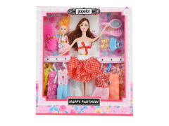 11.5inch Solid Body Doll Set toys