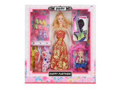 11.5inch Solid Body Doll Set toys