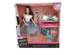 11.5inch Solid Body Doll Set toys