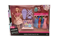 11.5inch Solid Body Doll Set toys