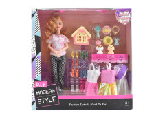 11.5inch Solid Body Doll Set toys