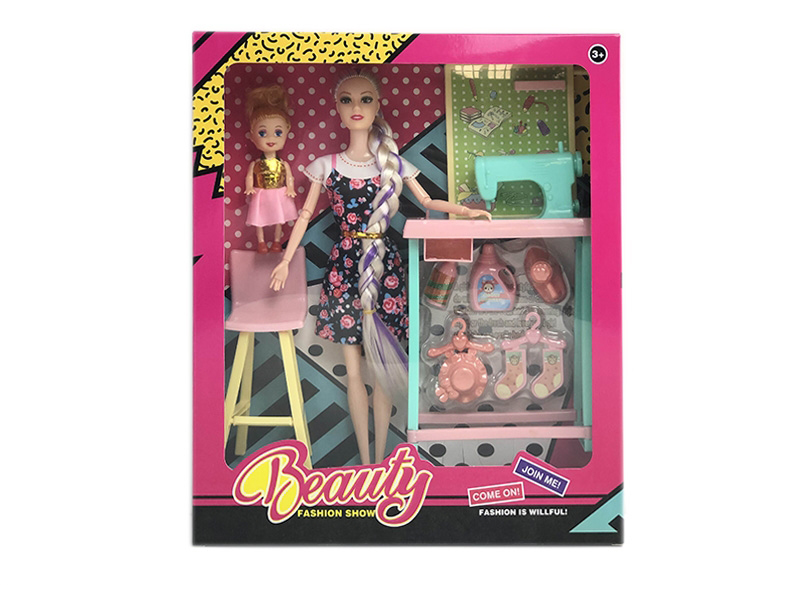 11.5inch Solid Body Doll Set toys