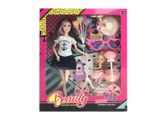 11.5inch Solid Body Doll Set toys