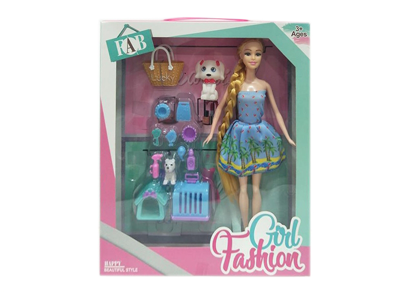 11.5inch Solid Body Doll Set toys