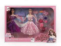 11inch Solid Body Doll Set(2in1) toys
