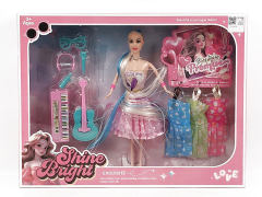 11inch Solid Body Doll Set toys