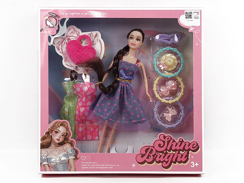 11inch Solid Body Doll Set toys