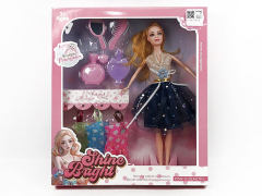 11inch Solid Body Doll Set toys