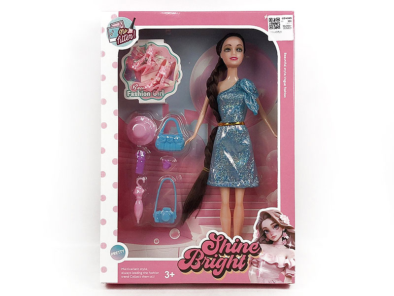 11inch Solid Body Doll Set toys
