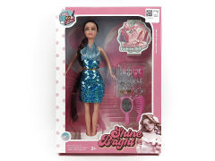 11inch Solid Body Doll Set toys