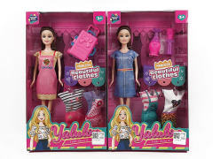 11.5inch Solid Body Doll Set(2S) toys