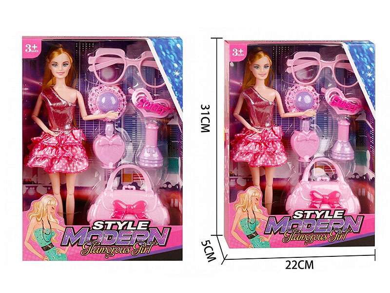11.5inch Solid Body Doll Set toys
