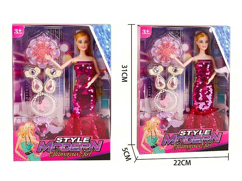 11.5inch Solid Body Doll Set toys