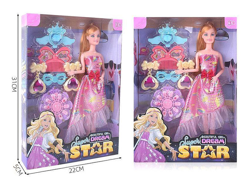 11.5inch Solid Body Doll Set toys