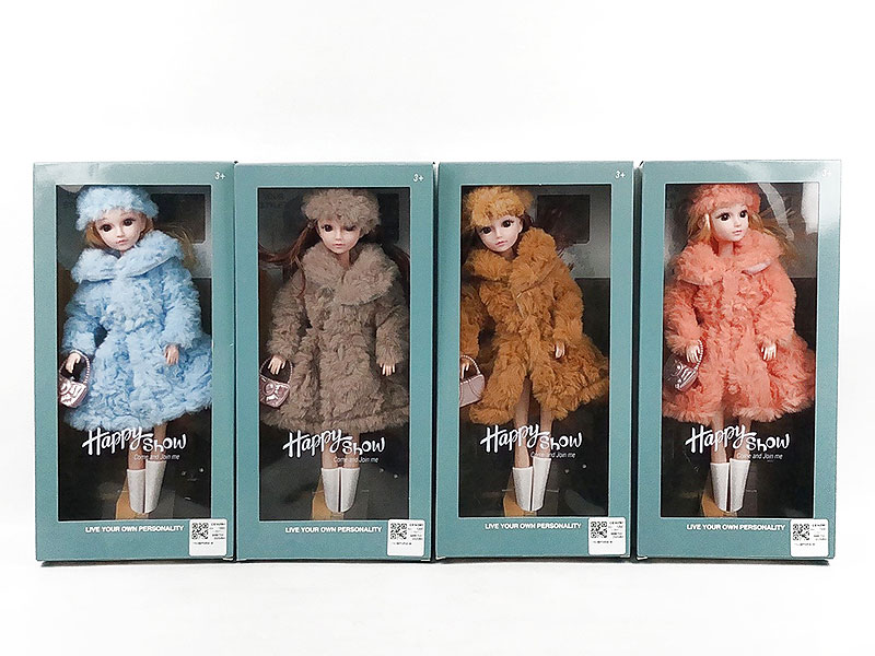 11inch Solid Body Doll Set(4S) toys