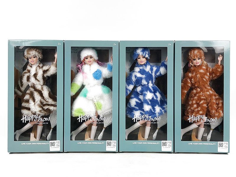 11inch Solid Body Doll Set(4S) toys