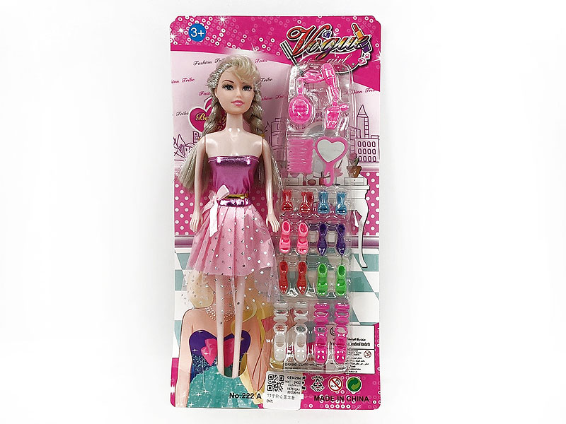 11inch Solid Body Doll Set toys