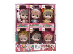 2.5inch Solid Body Doll(6in1) toys