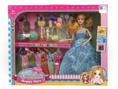 11.5inch Solid Body Doll Set toys