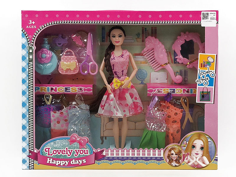 11.5inch Solid Body Doll Set toys