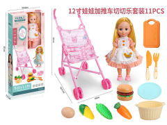 12inch Moppet Set & Go-cart toys