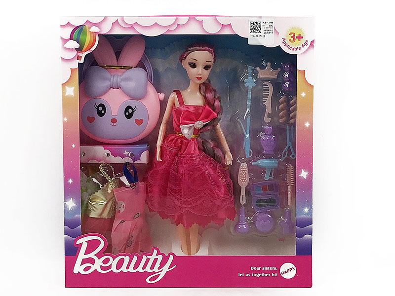 11inch Solid Body Doll Set toys