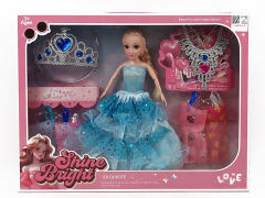 11.5inch Solid Body Doll Set(2S) toys