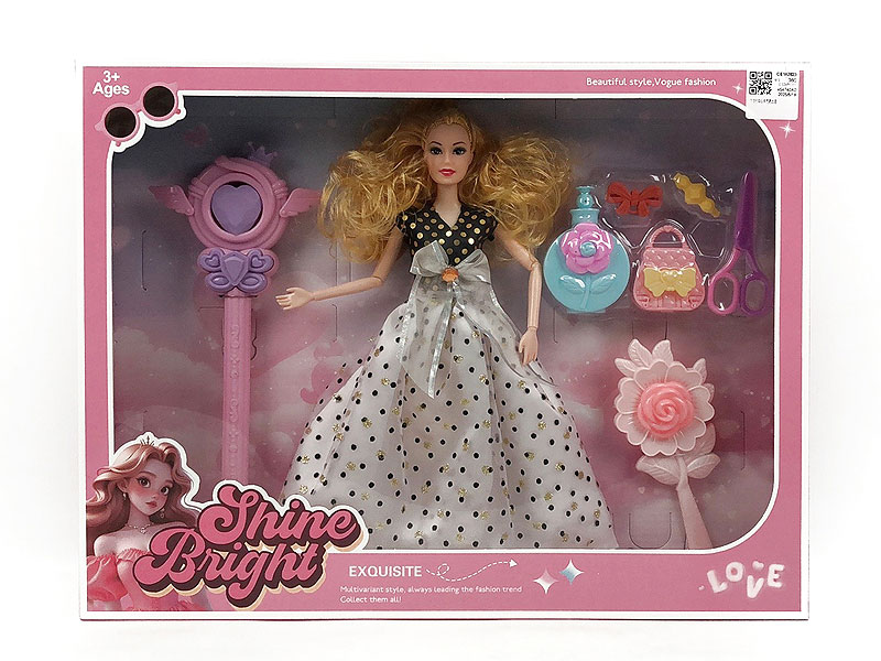 11.5inch Solid Body Doll Set toys