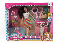 11inch Solid Body Doll Set toys