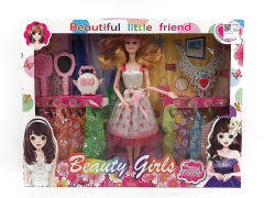 11.5inch Solid Body Doll Set toys