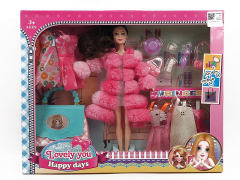 11inch Solid Body Doll Set(2S) toys