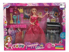 11.5inch Solid Body Doll Set toys