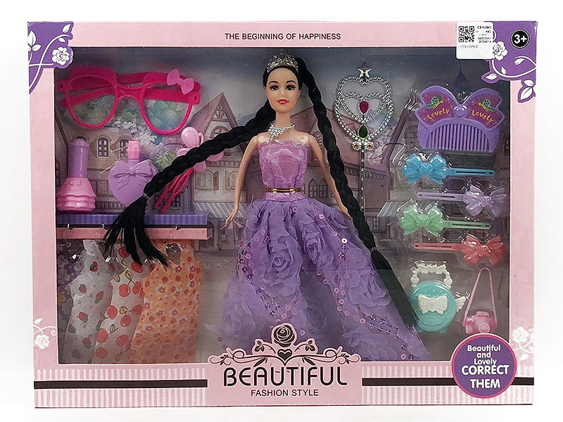 11.5inch Solid Body Doll Set toys