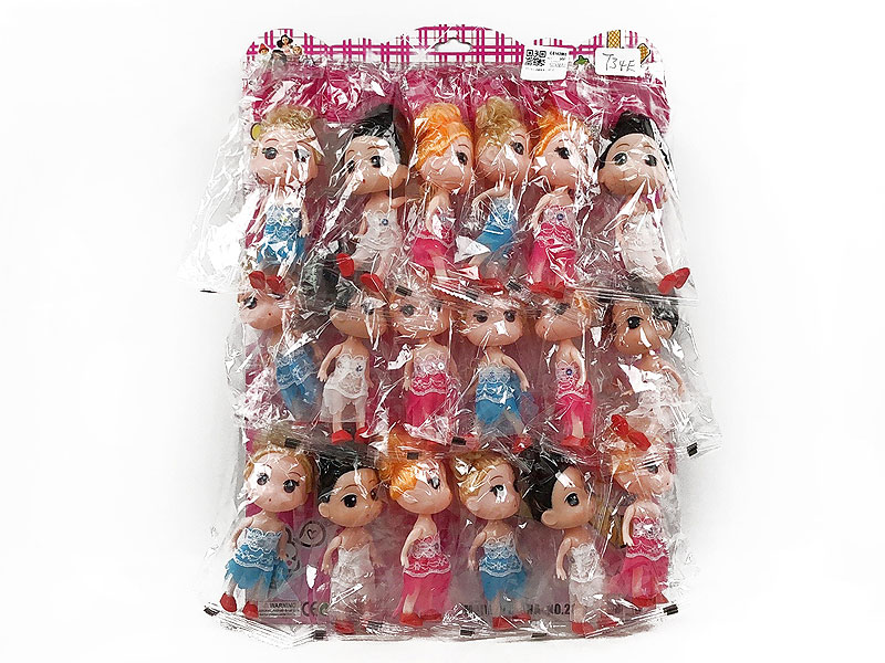 3.5inch Solid Body Doll(18in1) toys