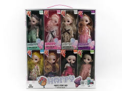 6inch Solid Body Doll(16in1) toys