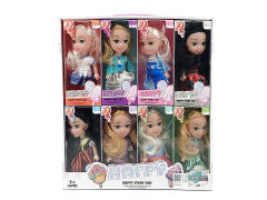 6inch Solid Body Doll(16in1) toys
