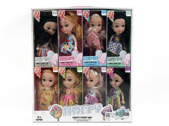 6inch Solid Body Doll(16in1) toys